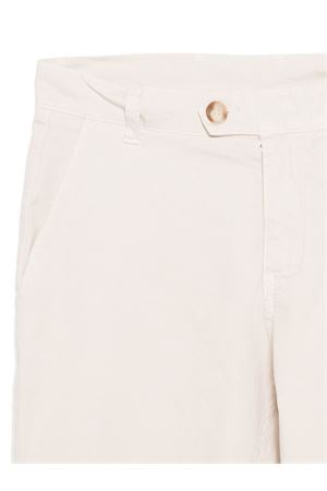 beige cotton two-piece FAY KIDS | FW3P20Z2883107